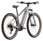 Cube Reaction Hybrid Performance 600 MTB Eléctrica Hardtail Shimano 9S 600 Wh Bosch 75 Nm 29'' Gris Ciruela Morado 2026