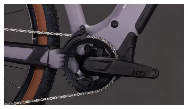 Cube Reaction Hybrid Performance 600 MTB Eléctrica Hardtail Shimano 9S 600 Wh Bosch 75 Nm 29'' Gris Ciruela Morado 2026