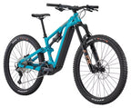 Bicicleta de montaña eléctrica de doble suspensión Kona Remote X, Shimano 12 velocidades, 612 Wh, Shimano 85 Nm, 29'', color verde azulado viridiano