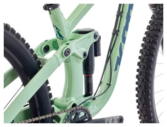Bicicleta de montaña de doble suspensión Kona Process 153 DL con Sram 12S y ruedas de 29 pulgadas, color verde jade