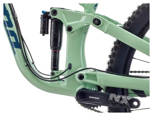 Bicicleta de montaña de doble suspensión Kona Process 153 DL con Sram 12S y ruedas de 29 pulgadas, color verde jade